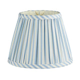Periwinkle Stripe Lampshade for Rechargeable Lamp