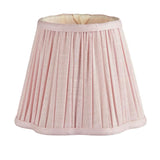 Pink Scalloped Lampshade for Bamboo Rechargeable Lamp