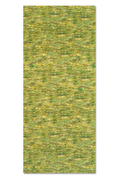 'Marble Fan' Linen Tablecloth | Green