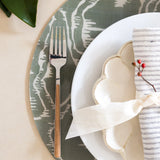 Tilda Moiré Moss Placemat | Set of 2