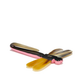 Dragonfly Napkin Clip in Horn