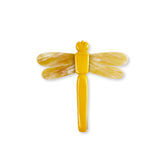 Dragonfly Napkin Clip in Horn