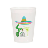Fiesta Margarita Frosted Cups | Set of 10