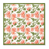 Poppy Cloister Mahjong Tablecloth