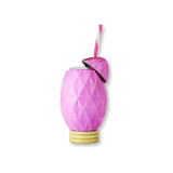 Pink Vintage Holiday Light Cup