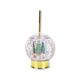Let It Snow Globe Sipper Novelty Cup