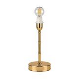 Bamboo Lamp Base | Matte Gold