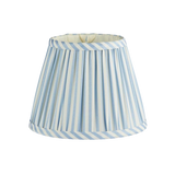 Periwinkle Stripe Lampshade for Rechargeable Lamp