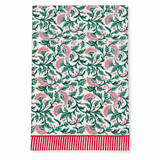 Blockprint Christmas Tablecloth