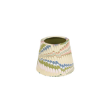 Hand Marbled Paper Lamp Shade for Cordless Lamp