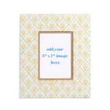 Blockprint Tulip Large Picture Frame