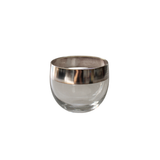 Vintage Dipped Sterling Silver Punch Bowl Set