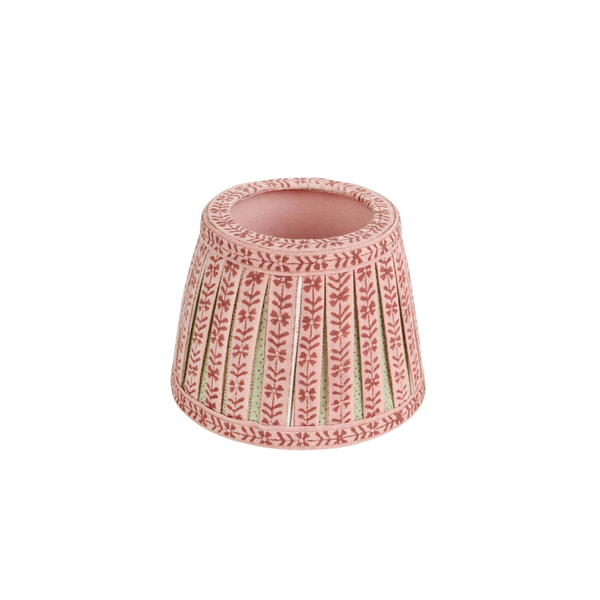 Mint Rose Rhea Blockprinted Lampshade | Handcrafted – TWO WEBSTER