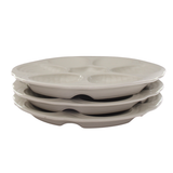 Vintage Hall China Oyster Plates | Set of 3