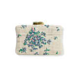 D. Porthault x Pamela Munson Violettes Clutch