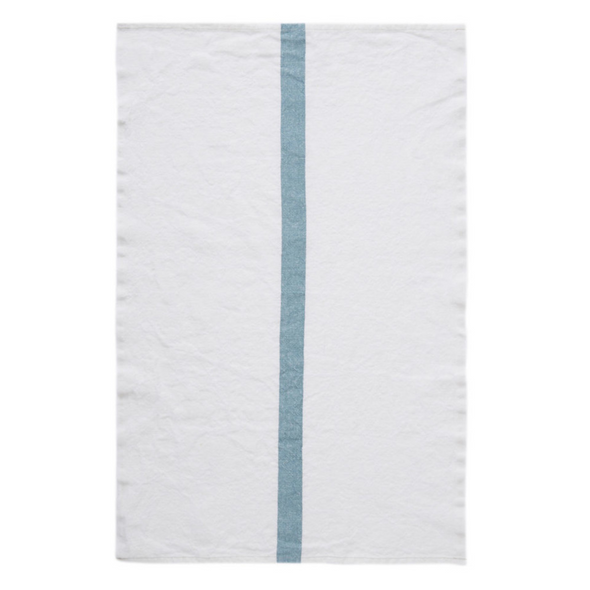 White Stripe Tea Towel