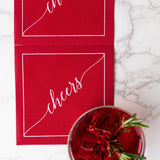 The Red Carpet Cheers Disposable Cotton Napkin Roll