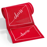 The Red Carpet Cheers Disposable Cotton Napkin Roll