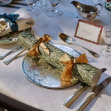 Chocolate + Blue Christmas Crackers | Set of 6