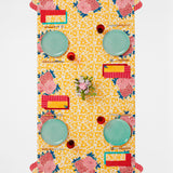 Arabesqua Corolla Gold Tablecloth