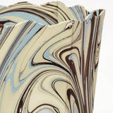 Kyoto Hand-Marbled Scallop Waste Bin