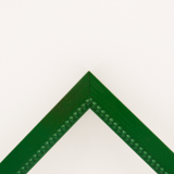 Green Beaded Wood Picture Frame