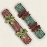 Red + Green Marble Christmas Crackers | Set of 6