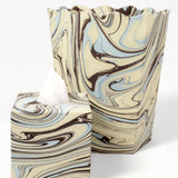 Hand-Marbled Tissue Box Cover in Kyoto