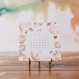 2026 Calendar in the Cornucopia Box and Easel