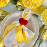 Heart Resin Napkin Ring