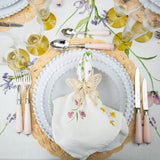 Our June Floral Linen Napkin