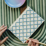 Lattice Embroidered Journal