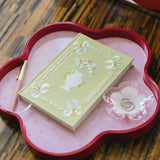 Lily Embroidered Journal