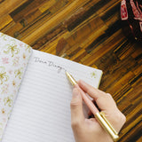 Lily Embroidered Journal