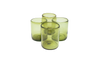Olive Rocks Glass, Set of 4