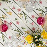 Gladioli Linen Tablecloth