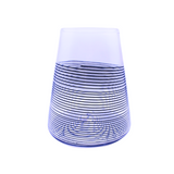 Striped Glass Vase