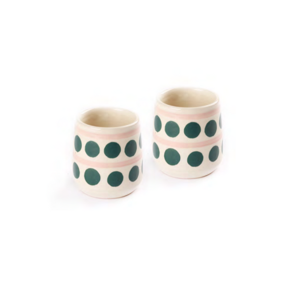 Symi Pottery Cups (set of 2)