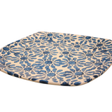 Blue and White Floral Platter
