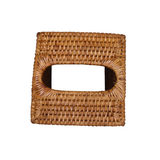 Rattan Tissue Box Cover
