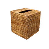 Rattan Tissue Box Cover