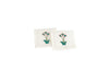 cocktail napkin, Two Webster, Malaika, Egyptian Egypt linen napkin, cocktail, cocktail napkin