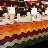 Winter Rainbow Tablecloth