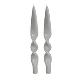 Lacquer Twist Candles/set of 2