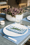 Blue Chambray Acrylic Placemat