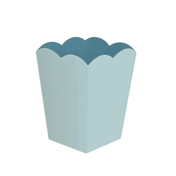 Scalloped Lacquer Bin