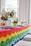 Summer Rainbow Tablecloth